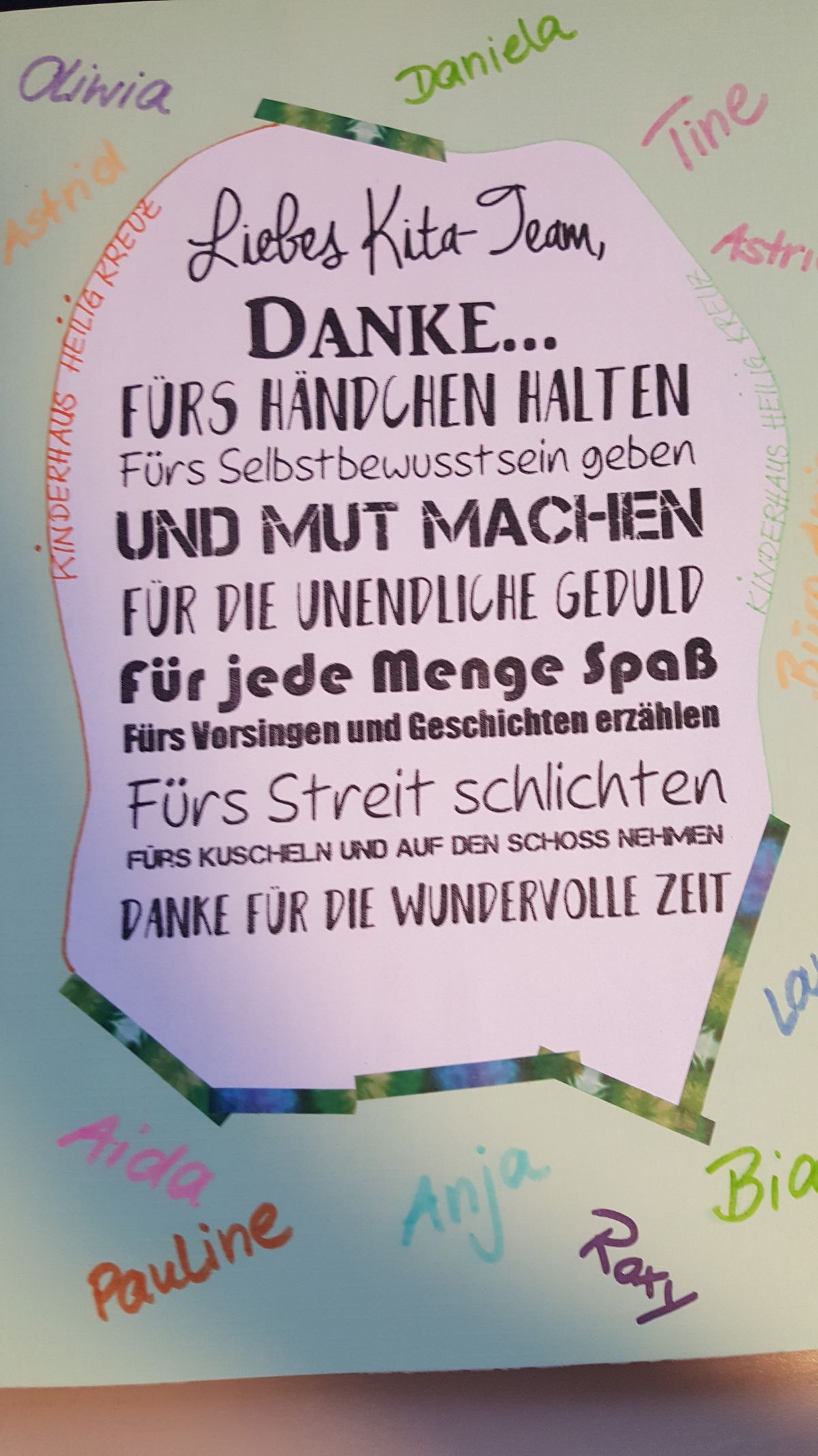 Geschenk Vorschüler 2