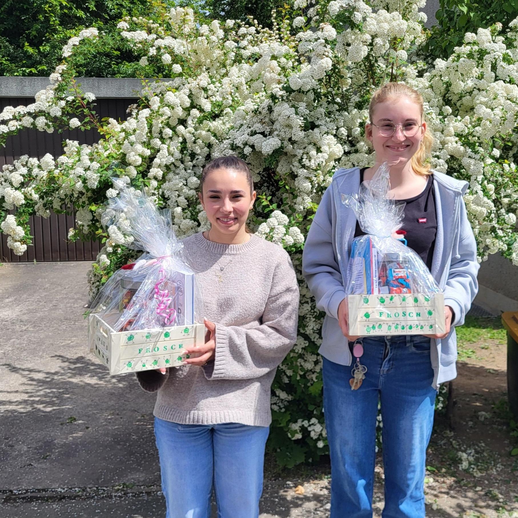 Abschied Pauline & Xhoanna