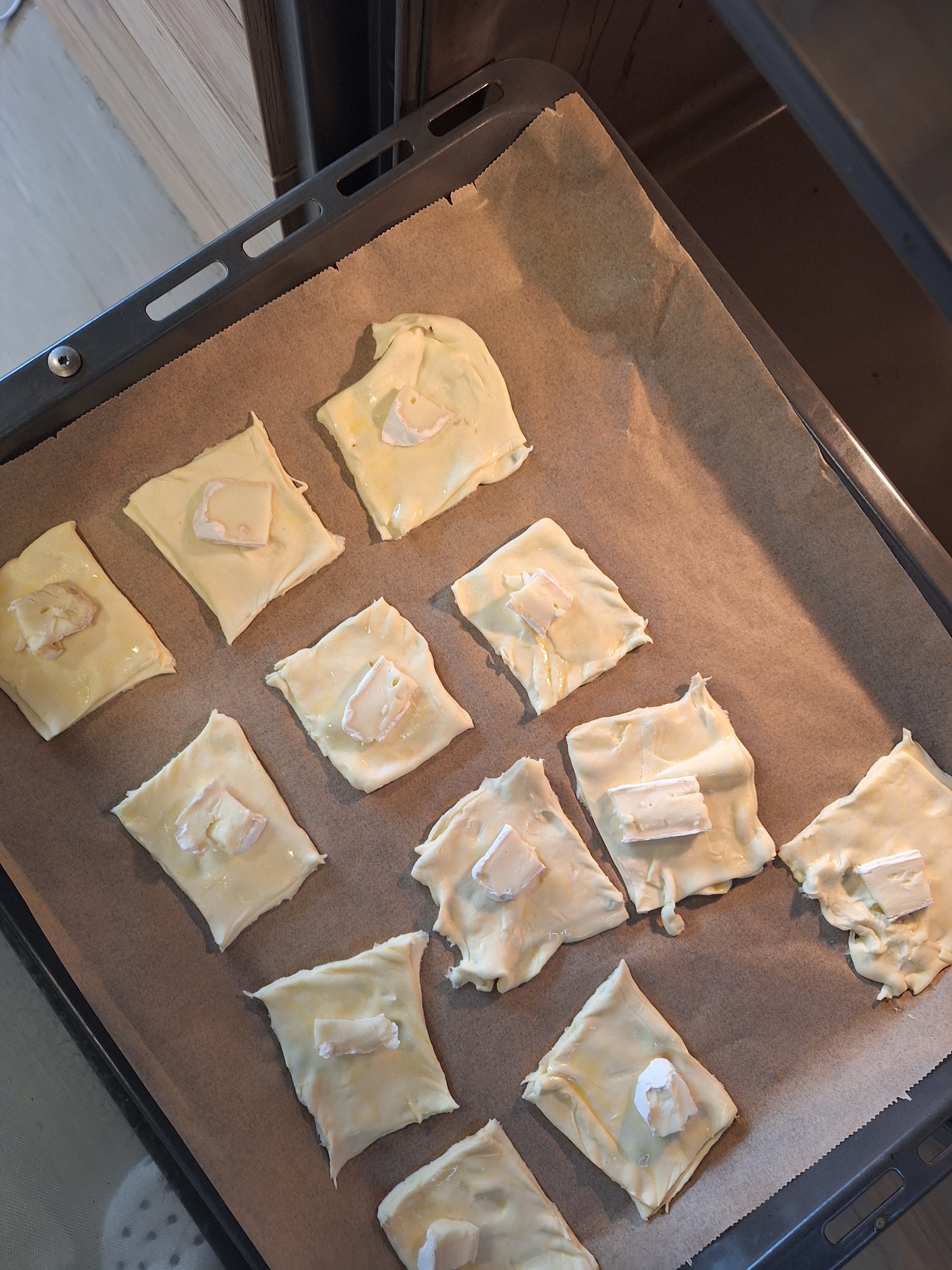 Backen Pizzataschen