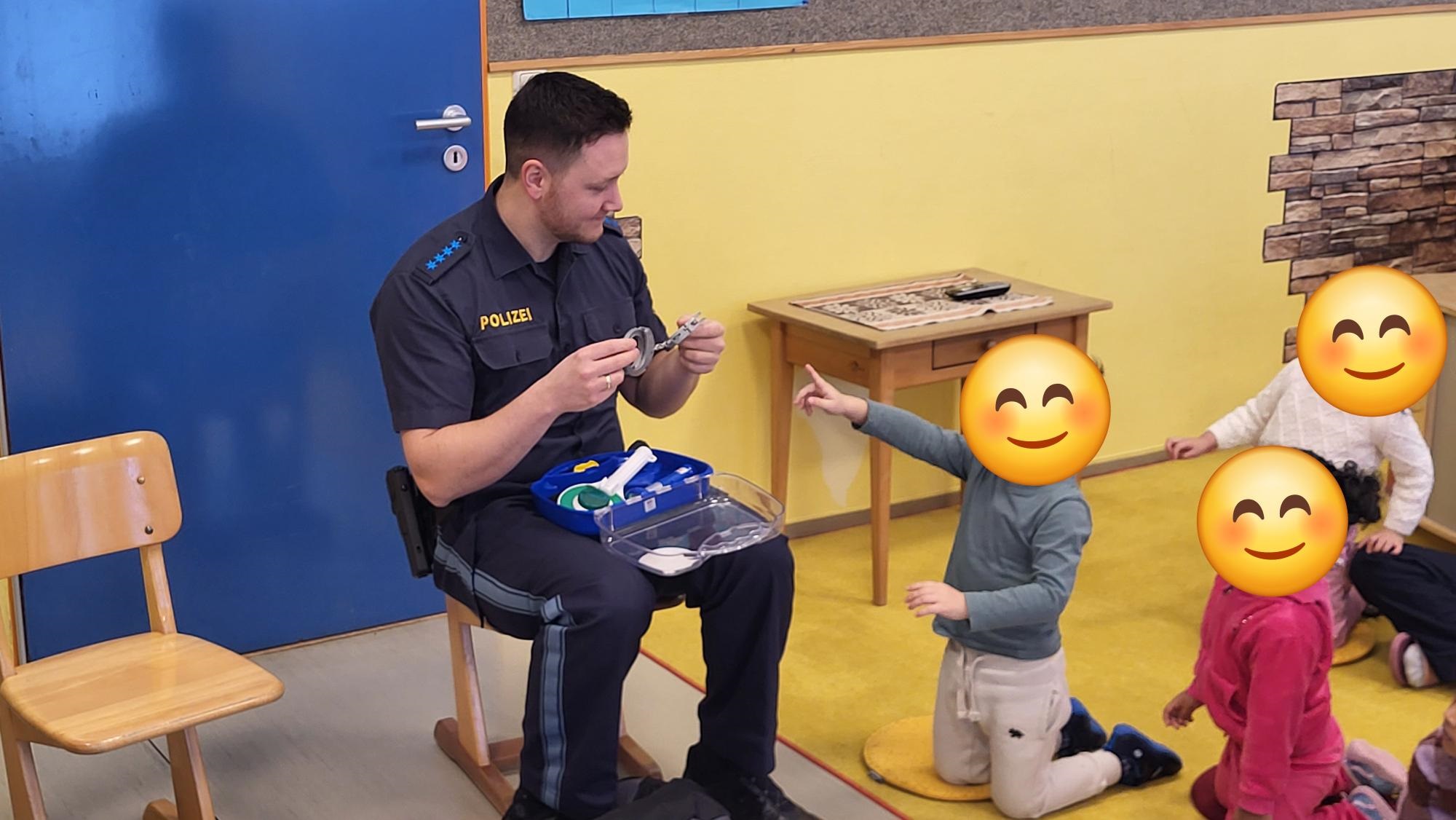 Besuch vom Polizisten