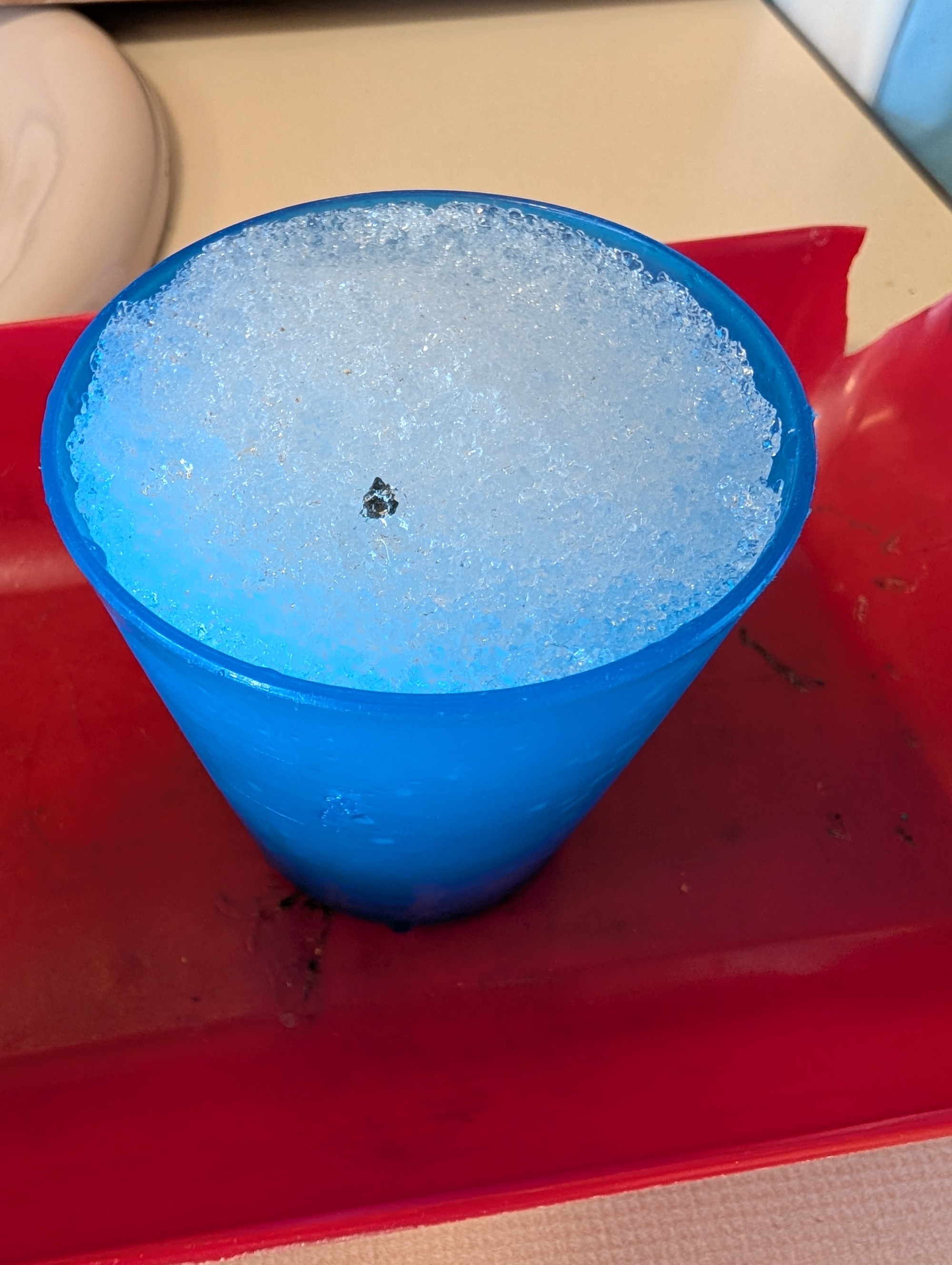 Experiment Schnee Schmelzen