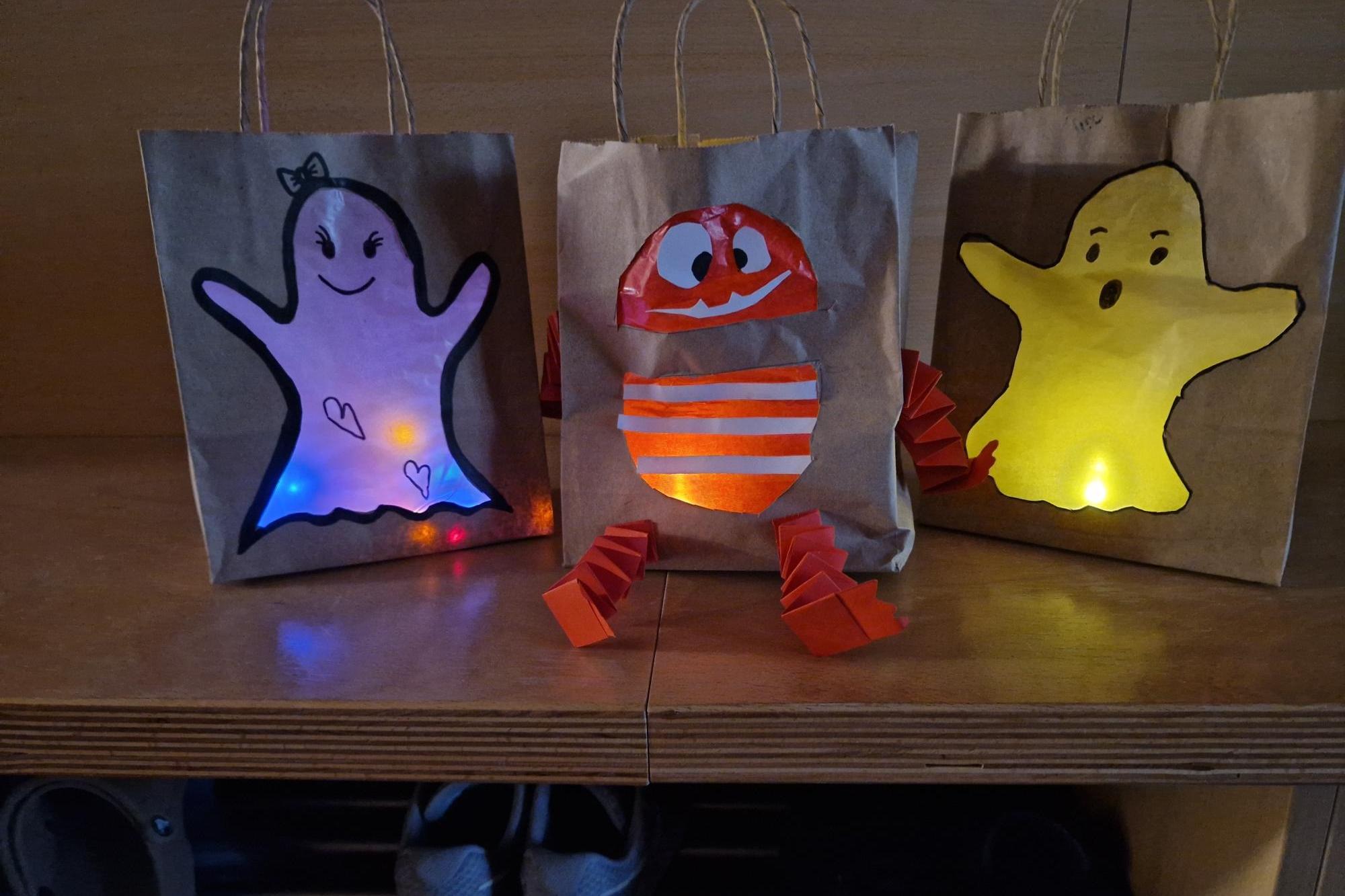 Laternenbastelaktion