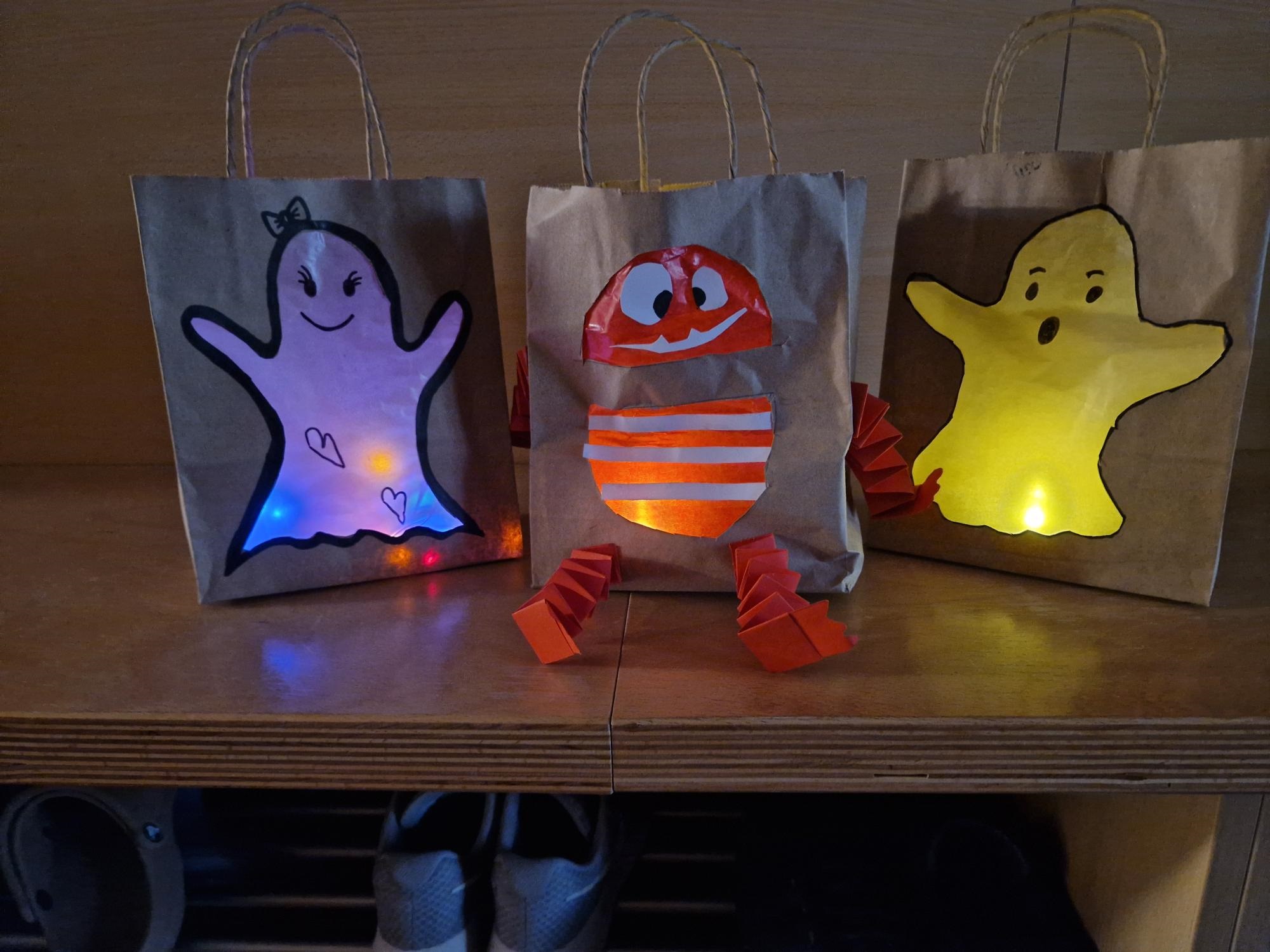 Laternenbastelaktion