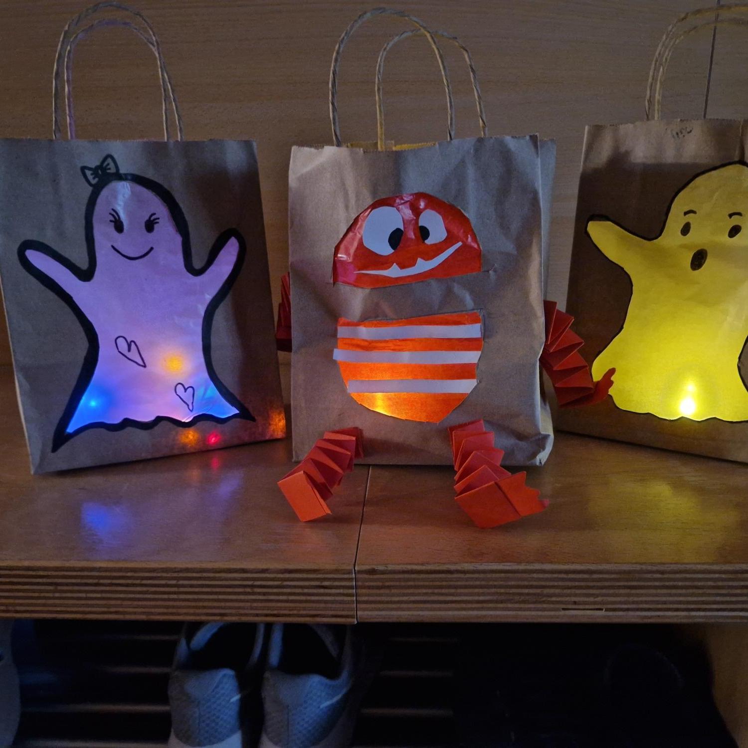 Laternenbastelaktion