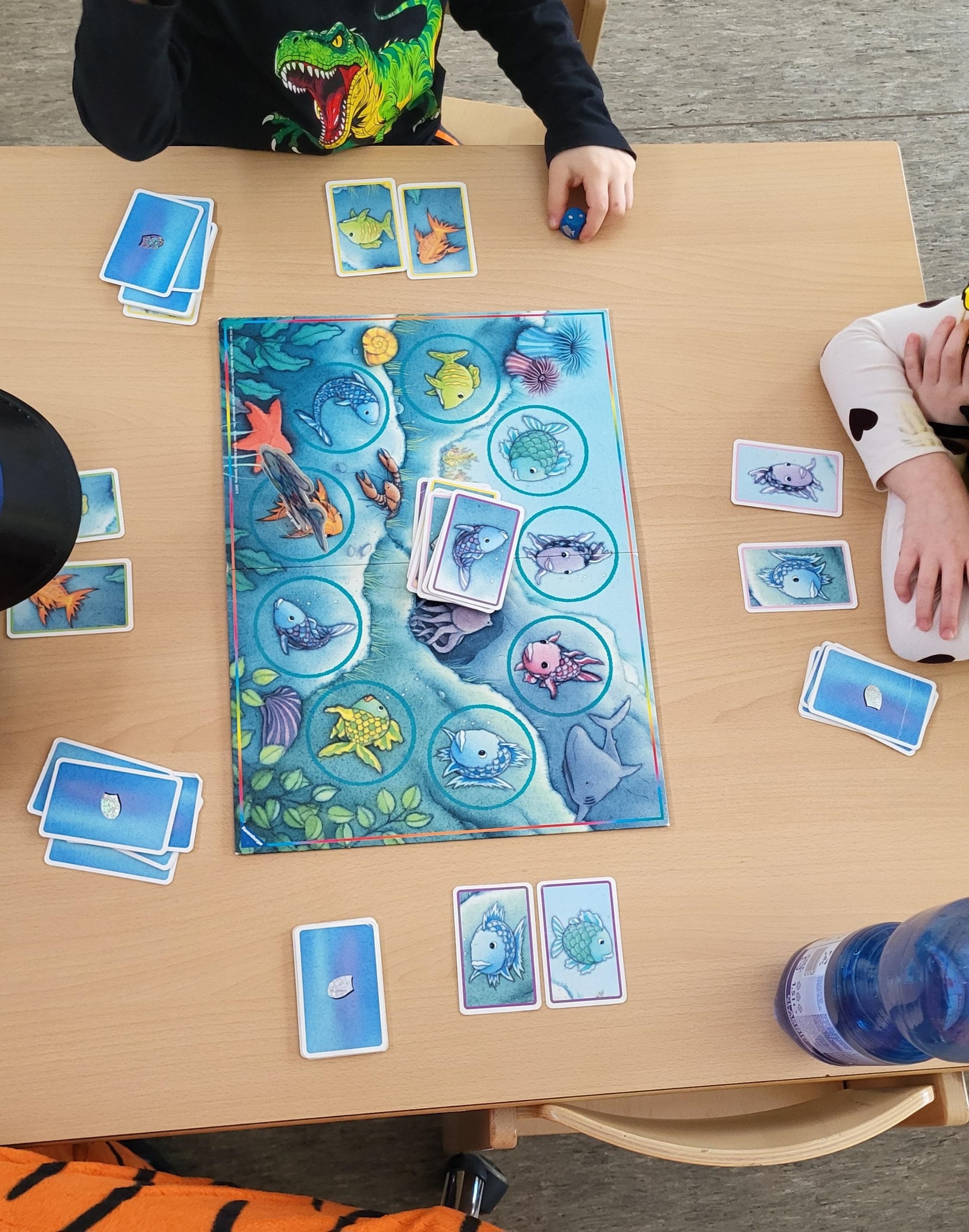 Regenbogenfisch im Spielezimmer