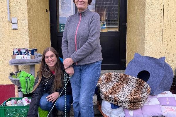 Tierheim Spendenübergabe